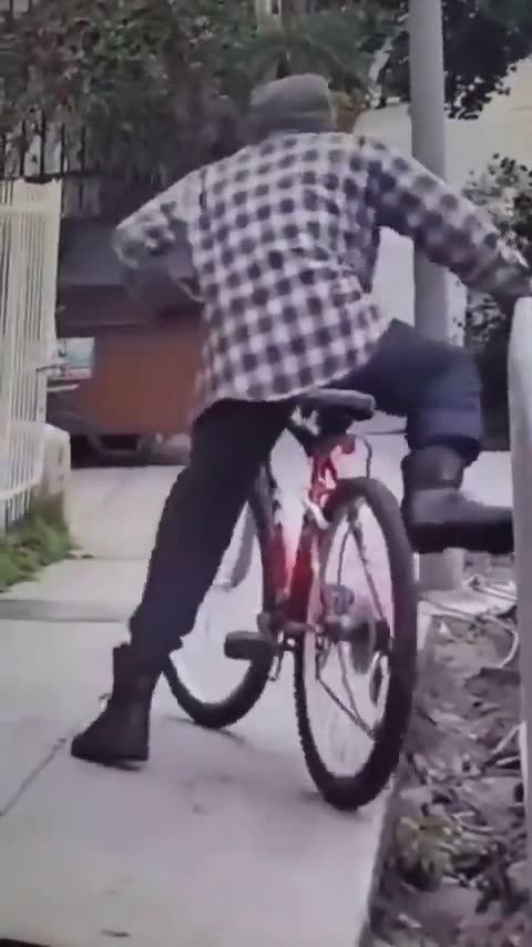 Take a bike and is not yours