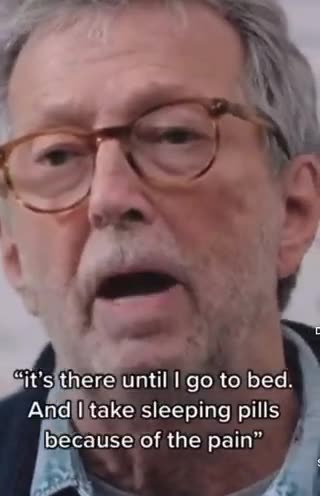 Eric Clapton descrive l’agonia dopo aver ricevuto loa schifezza