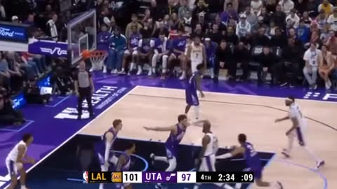 Los Angeles Lakers vs Utah Jazz 4th QTR Game Highlights | NBA Season Dec 1, 2024