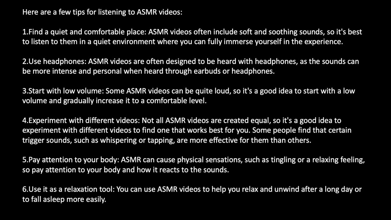 ASMR - Inhale and Exhale