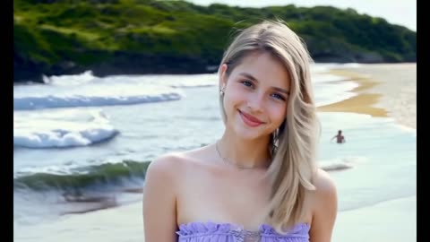 Sea Beach Smiling
