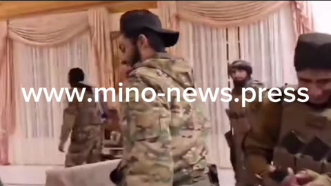 Armed opposition factions seized the presidential palace in Aleppo, Syria.