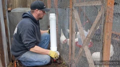 Chicken Feeder Upgrade - DIY