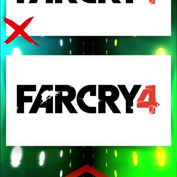 ГДЕ ПРАВИЛЬНЫЙ ЛОГОТИП Far Cry 4 ❔❓