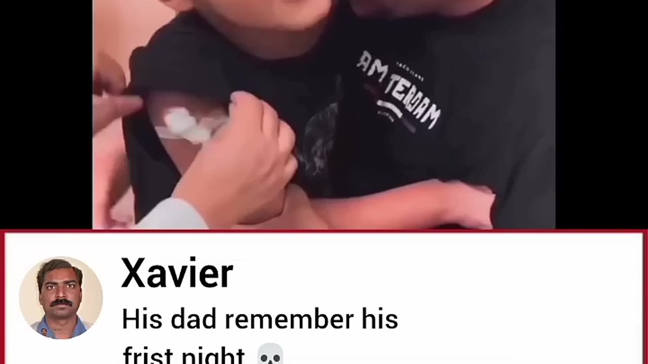 Funny boy moaning