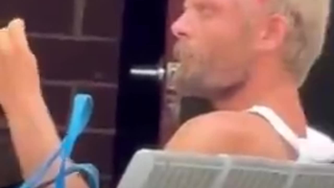 A man in Nashville with his head split open