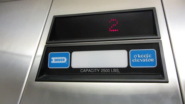 Dover Impulse hydraulic elevator at Scott Engineering Center UNL April 2012 take