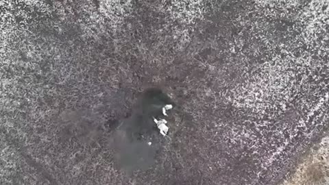 WAR IN UKRAINE: Ukrainian Drone Hits Two Russian Soldiers With Pinpoint Accuracy