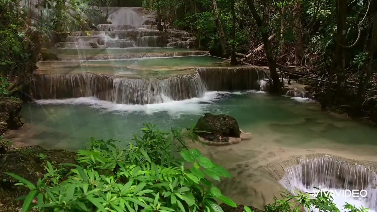 Beautiful Waterfalls Best Waterfalls Waterfalls Scenery with Relaxing Spa Music