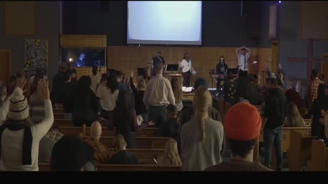 Chris and team leading at The Sanctuary church 1-29-23