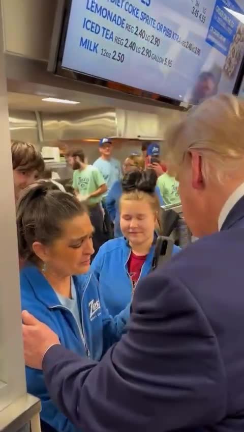 Praying over Trump 🙏