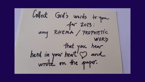 2023: Collection Of Prophetic Words And Meaning | #blessing #hebrewroots #hebrew