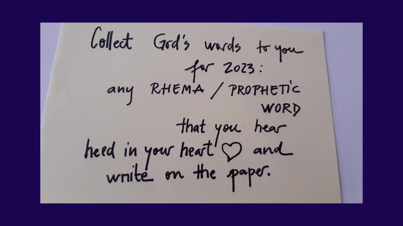 2023: Collection Of Prophetic Words And Meaning | #blessing #hebrewroots #hebrew