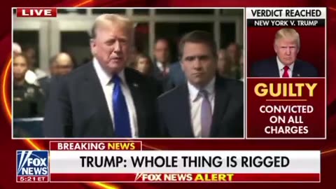 Trump: "This was a rigged disgraceful trial."