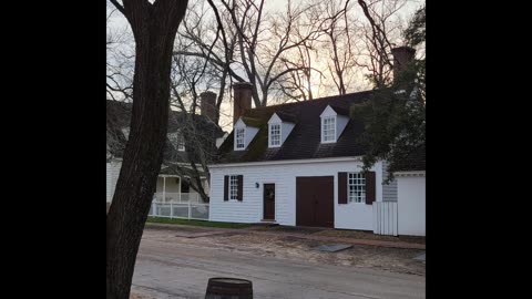 A walk around Colonial Williamsburg