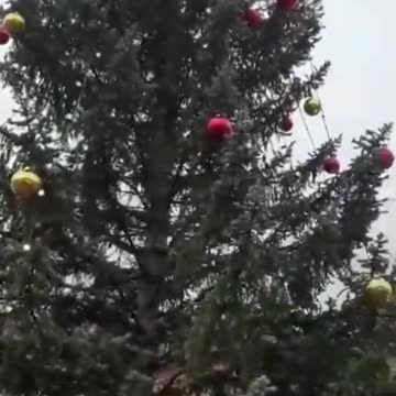 Since Muslims don't believe in Christmas, why did they set up a gazebo with