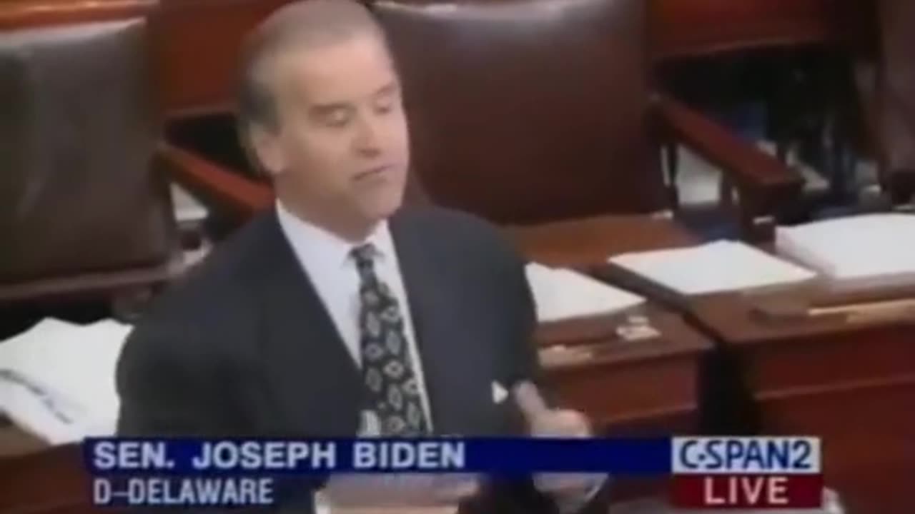 Biden's Anti-Black Bill Proposal 1993