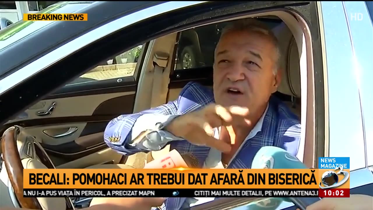 Ereticul Ecumenist SODOMIT Gigi Becali pupa mana SODOMITULUI CU CONDITIA CA SODOMITUL SA FIE POPA