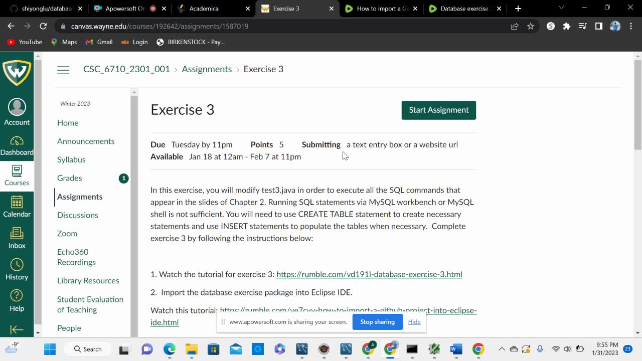 EXERCISE 3