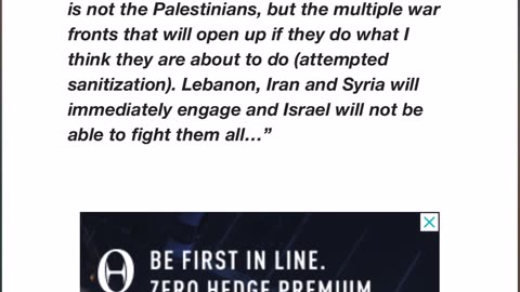 The beginning stages of WW3. Bible prophecy