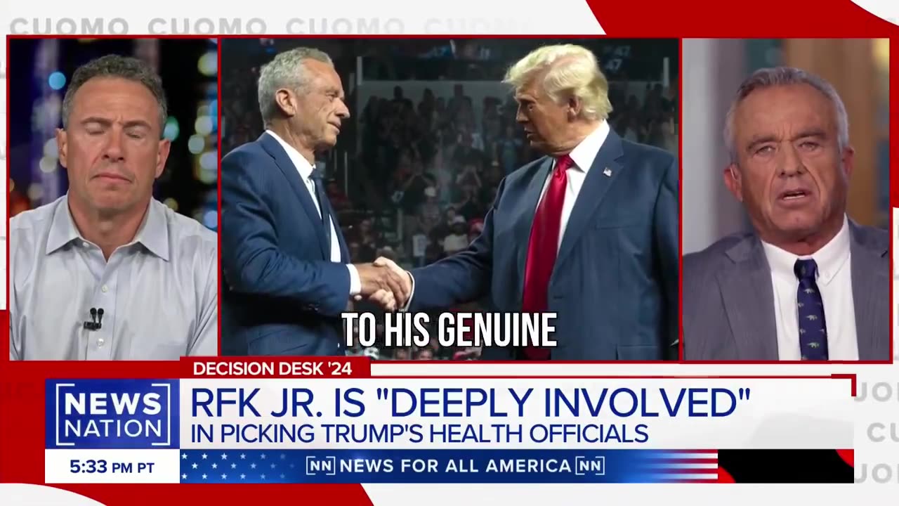 RFK Jr | Working toward peace, Trump's Transition Team, Gov Censorship