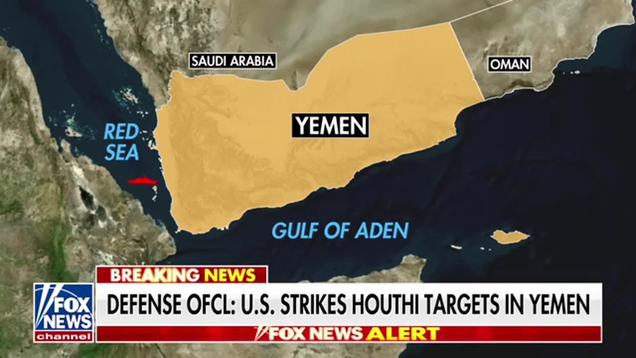 US strikes Houthi targets in Yemen