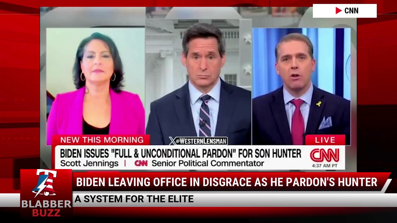 Biden Leaving Office In Disgrace As He Pardon's Hunter