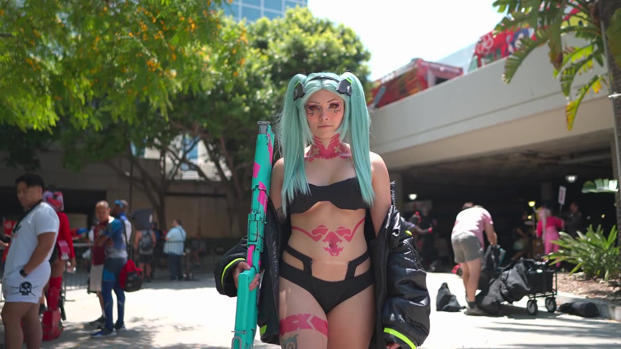 Anime Expo Cosplay Music Video 4K HDR_1080pFHR