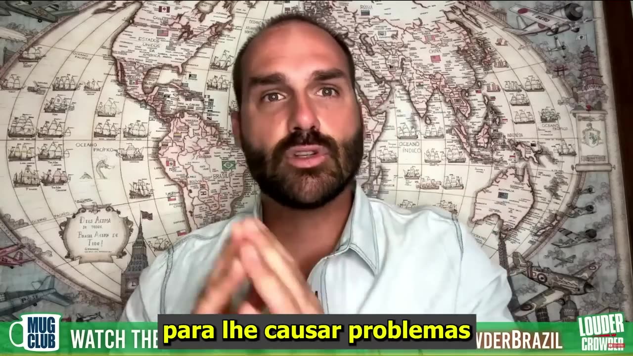 Eudardo Bolsonaro • Louder with Crowder by Steve Crowderus 🇺🇸 • PT-BR (2024,5,2)