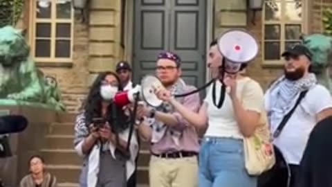 WOW: Pro-Palestine Protestors On Hunger Strike Complain About Their Hunger