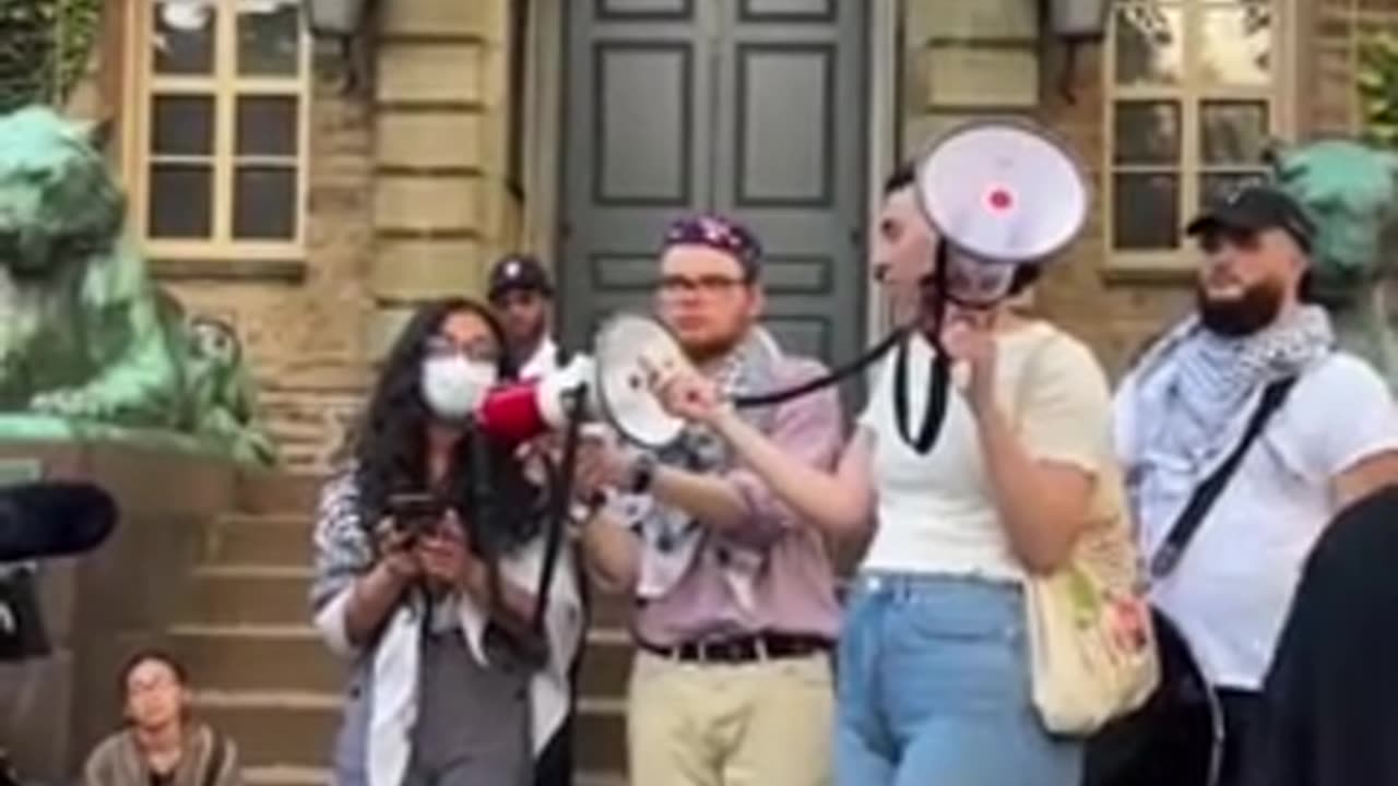 WOW: Pro-Palestine Protestors On Hunger Strike Complain About Their Hunger