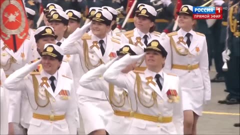 White Girl Summer - Russian Female Soldiers in Victory Day Parade - Music - Hell March 1