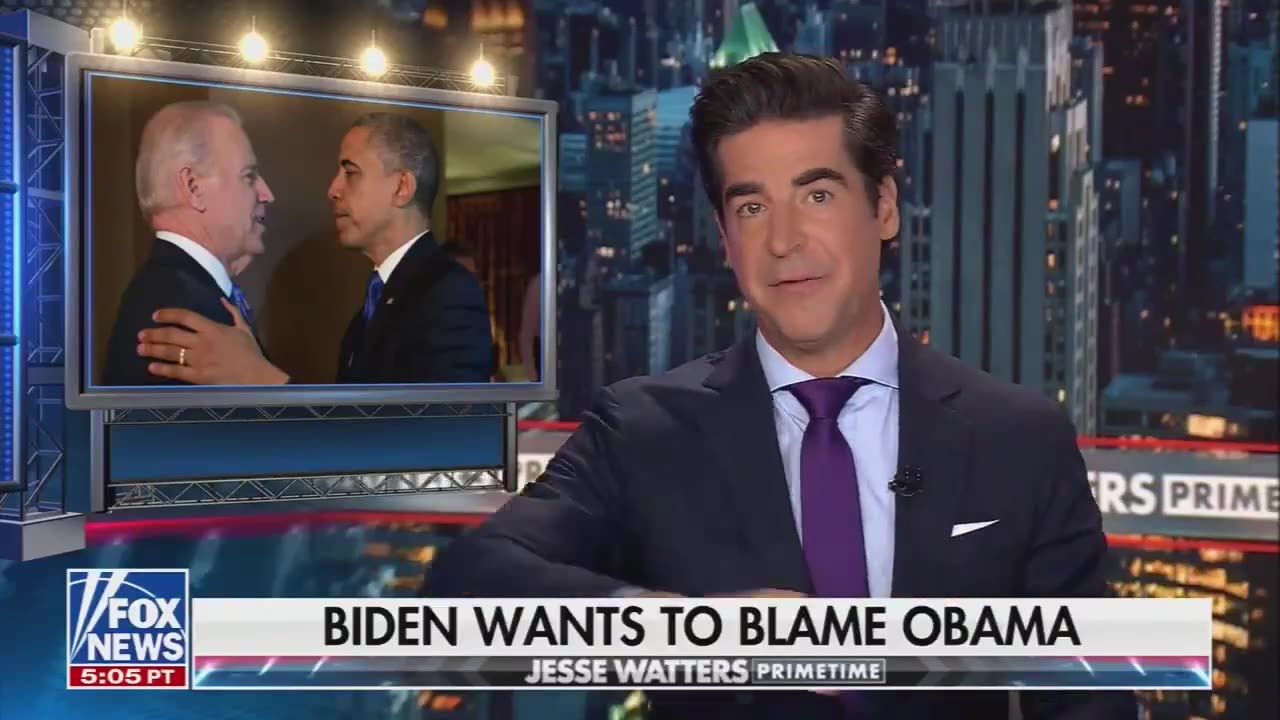 Watters suggest Obama campaigning for Kamala Harris means her internal poll numbers are bad.