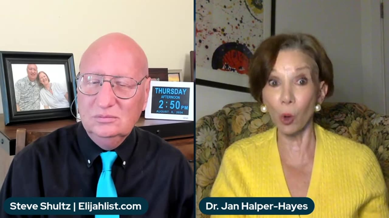 Dr Jan Halper - Hayes On The False Enthusiasm For Kamala Harris - 8/29/24..