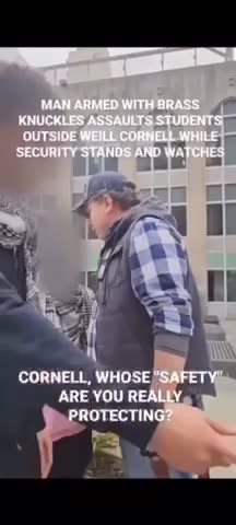 New Yorker sick of "Pro Palestine" students at Cornell University