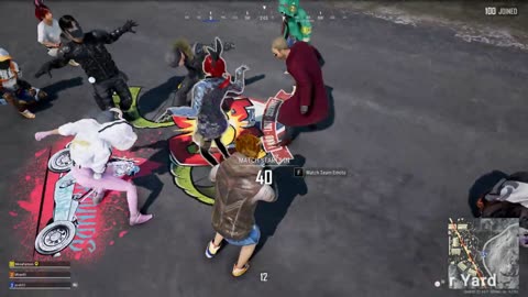 PUBG - we are spraying team emote