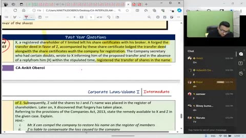 Share & Share Capital Part-9