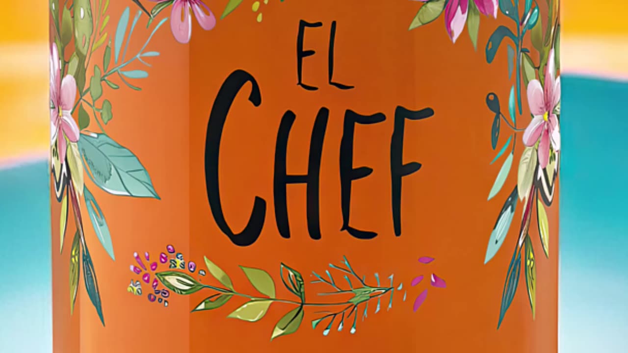 Vaso El Chef: ¡El toque floral que te faltaba en la cocina! #ElChef #VasoFlor