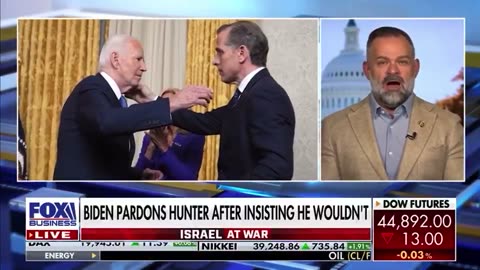 Cory Mills: Hunter's pardon is a cover-up for the Biden crime family’s criminal activities