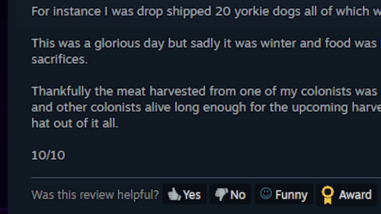 RimWorld Steam Review