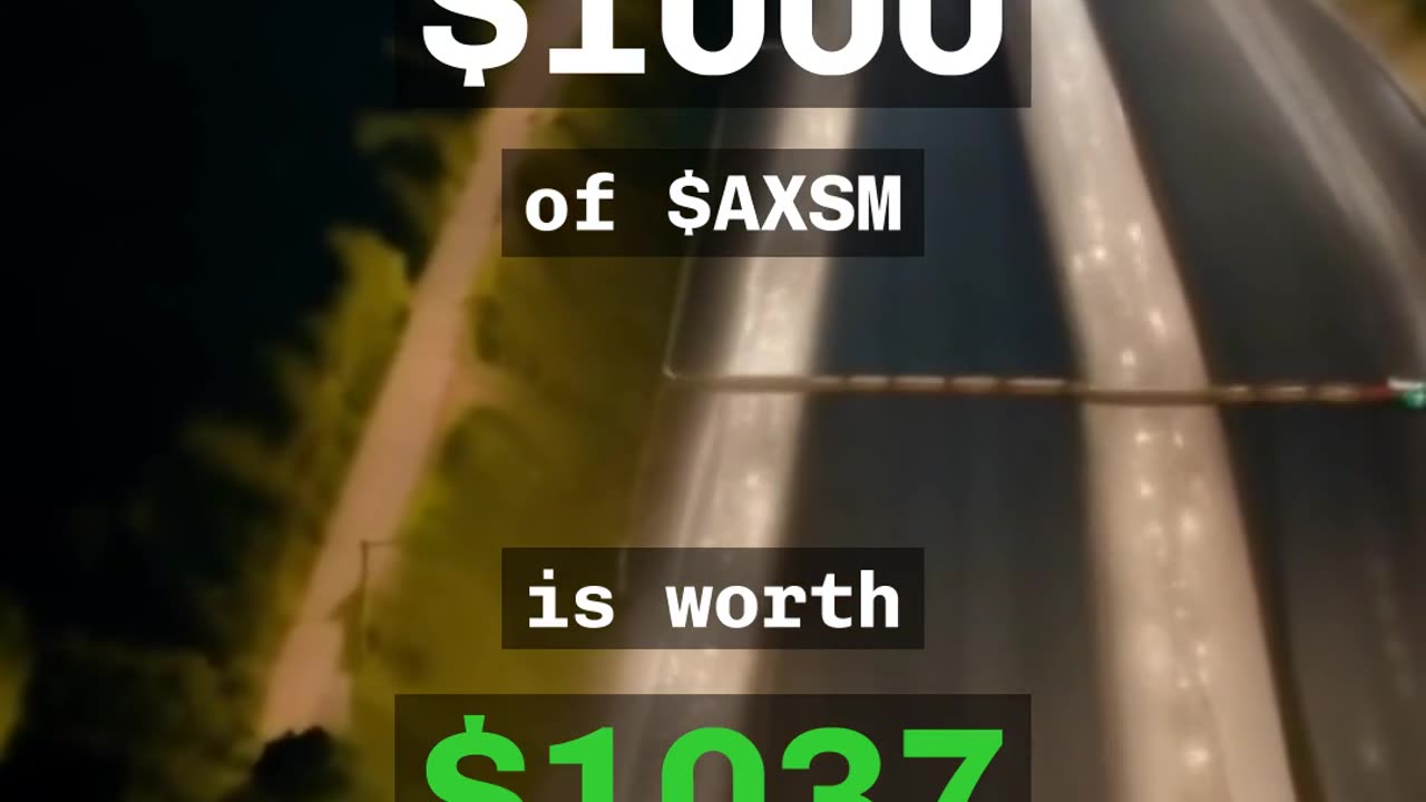 🚨 $AXSM 🚨 Why is $AXSM trending today? 🤔