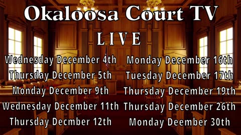 Okaloosa Court Television