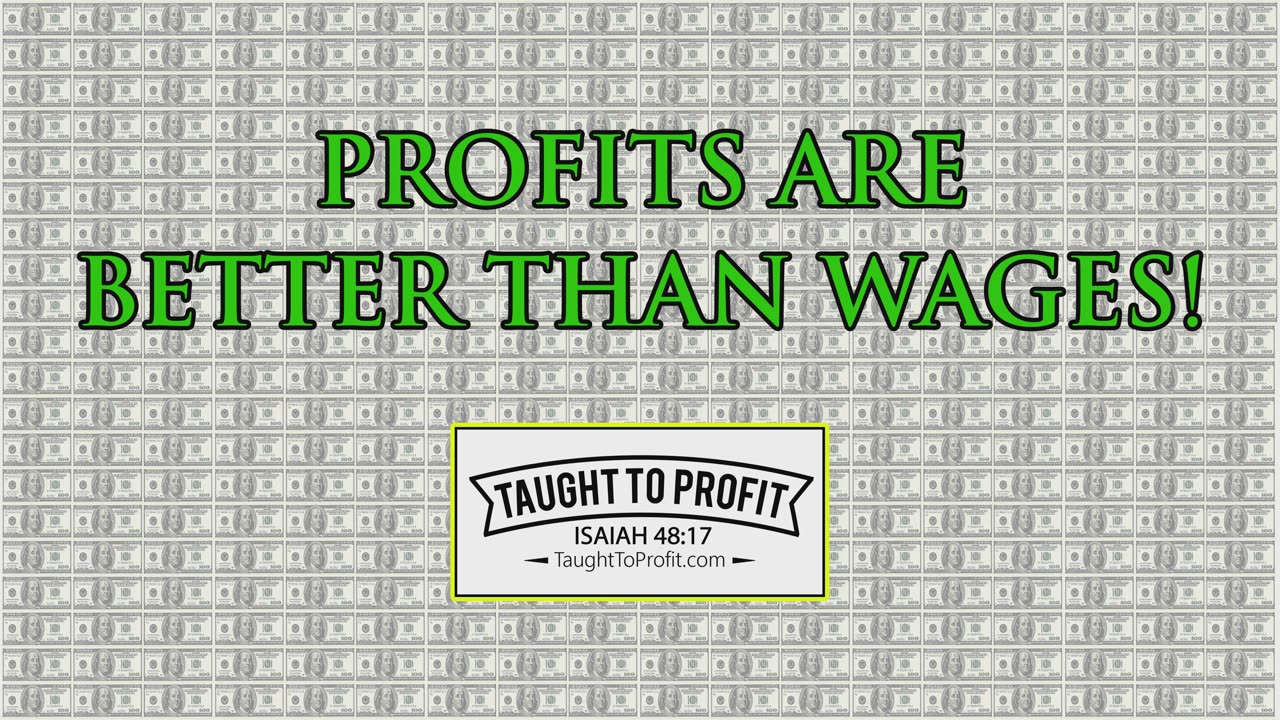 Profits Are Better Than Wages - John Earl Shoaff, Jim Rohn's Mentor