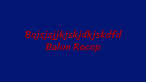 Balon Rocop - Bajsjsjjkjskjdkjskdfd