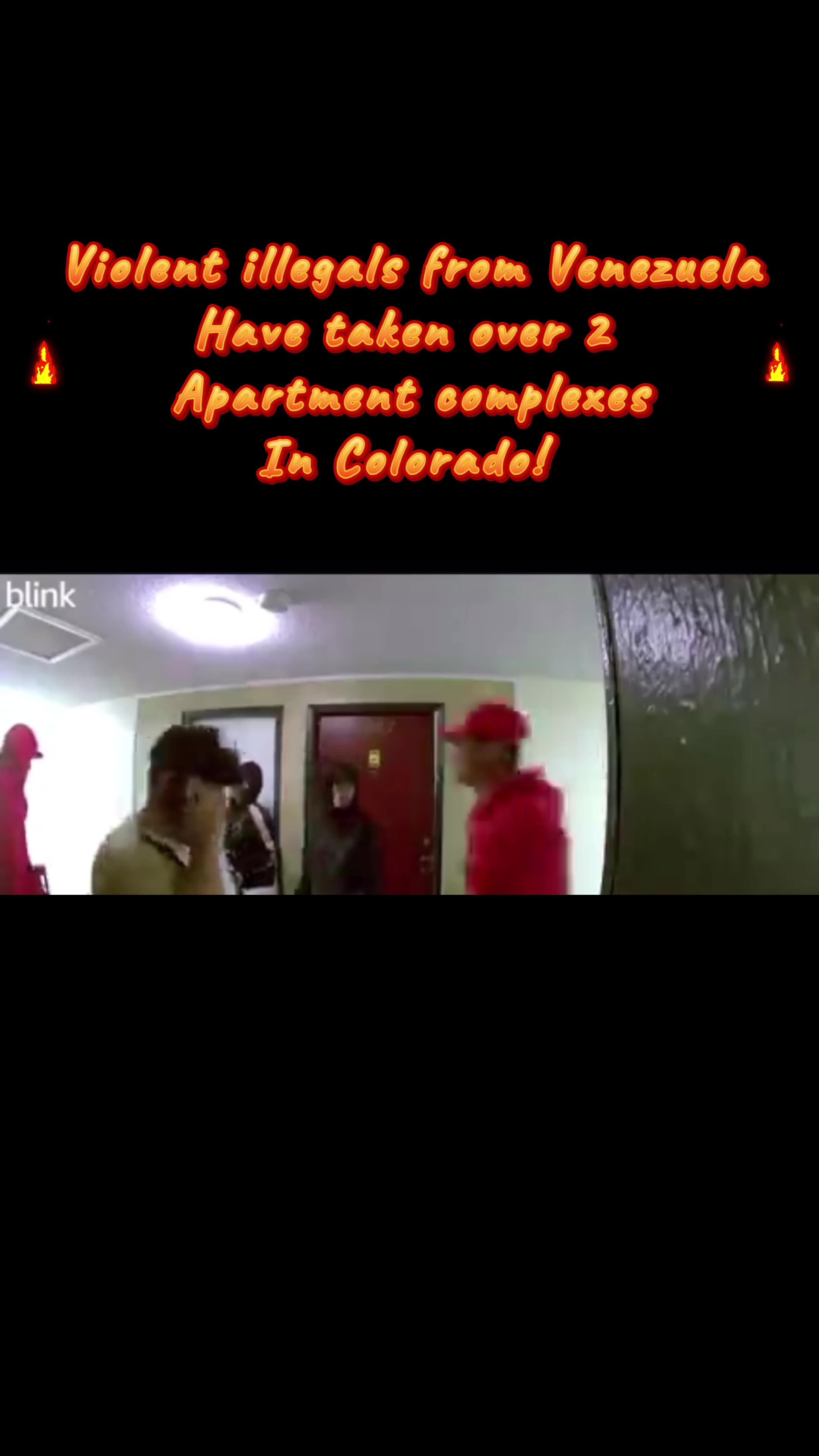 🔥 WARNING 🔥 Violent illegal immigrants from Venezuela have taken over two apartment complexes in CO