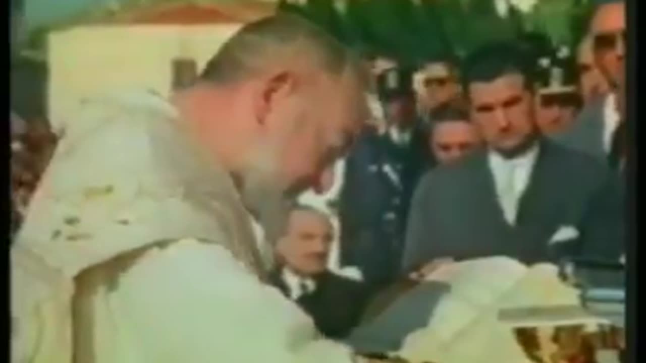 Santa Missa celebrada por Padre Pio