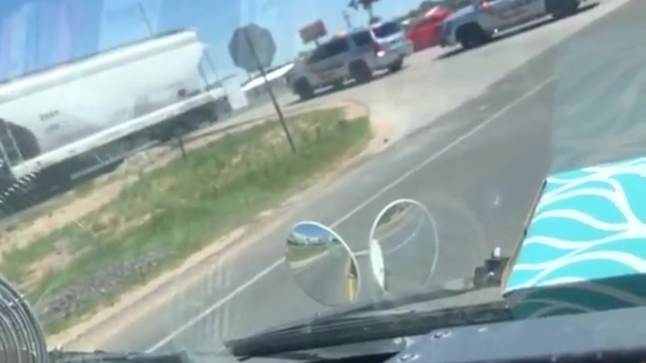 Impatient cop