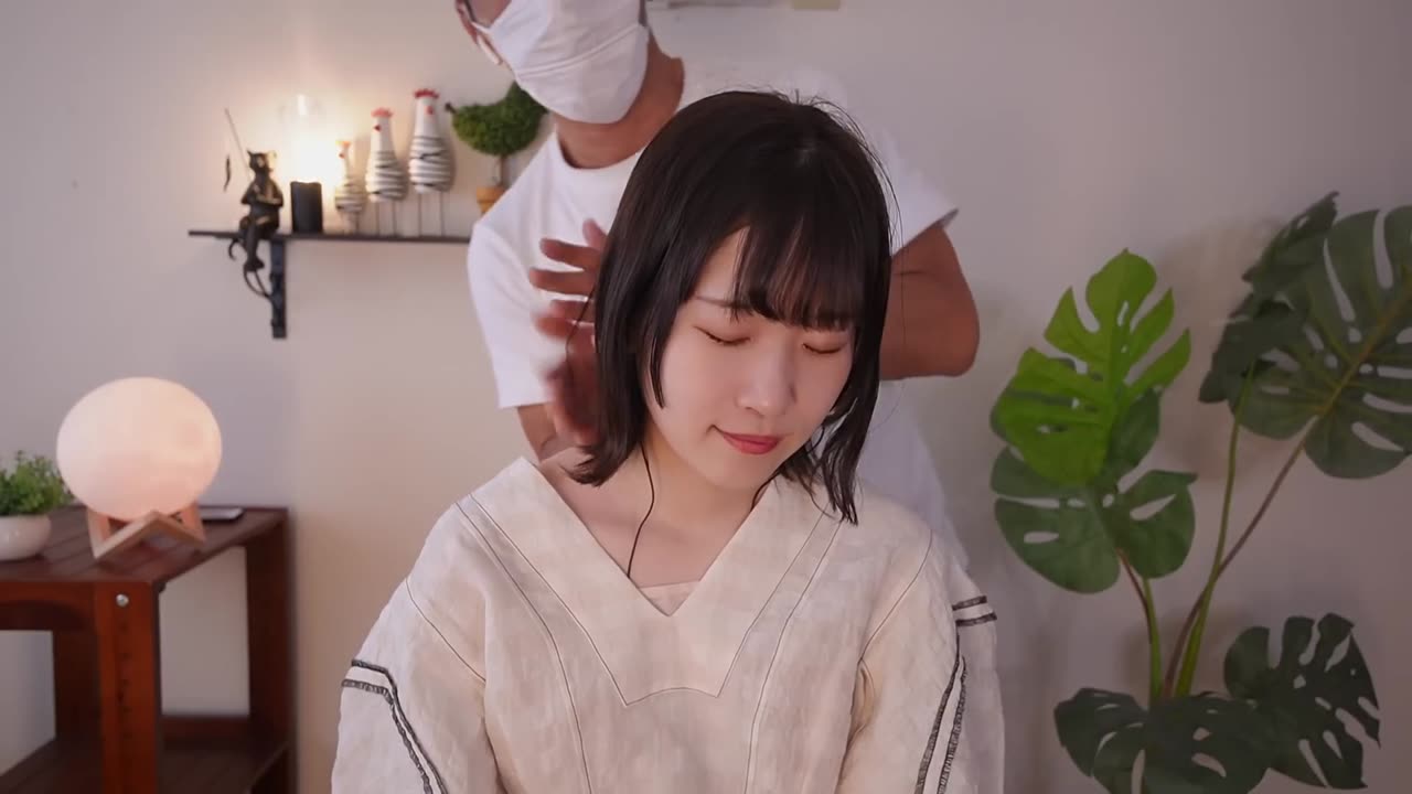 SHE HAD a GREAT ASMR HEAD & NECK MASSAGE｜No Talking