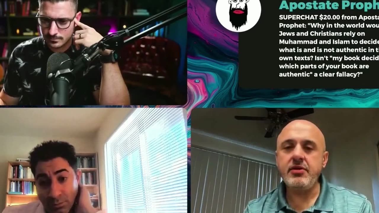 Sam Shamoun DECIMATES "PHD" Muslim DOCTOR on Bible VS Quran CORRUPTION