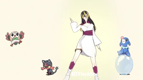 Albis Tensura Pokémon dancing POKÉDANCE #mmd #Albis #Tensura